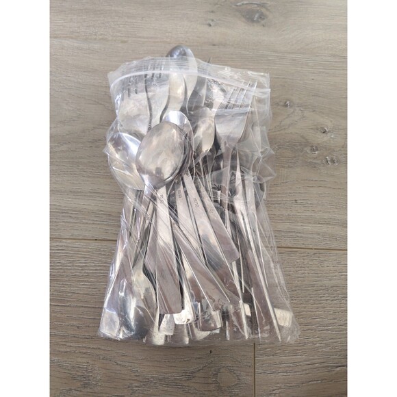 33pcs SILVERWARE Set Forks Knives Spoons Serving Pieces 18/10 - Picture 6 of 6